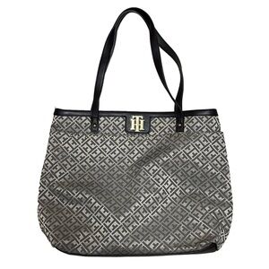 Tommy Hilfiger Monogram Brown Tote